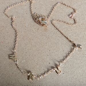 Gold Letter MAMA Stainless Steel Necklace